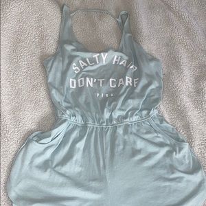 VS PINK OPEN BACK ROMPER! NWOT